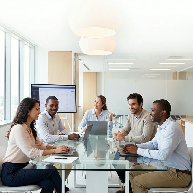 Collaborative Team Discussion